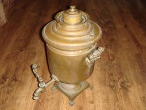 Samovar made of brass