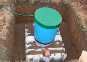 Septic tank for a summer residence