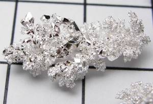 silver crystals