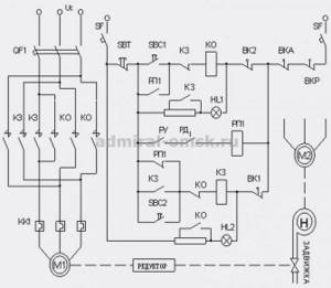 Gate valve control circuit
