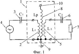 Схема Высокочастотный трансформатор