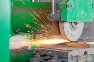 Grinding of metal products