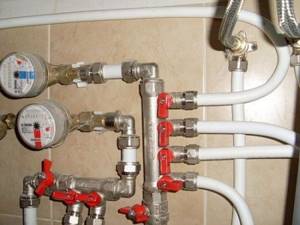 Inlet valve system for water supply
