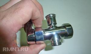 Mixer switch for water supply modes for shower cabins