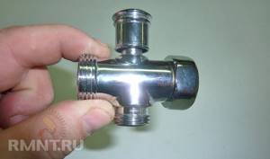 Mixer switch for water supply modes for shower cabins