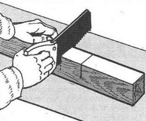 Tenon-groove connection: tenoning device and cutters for a hand router