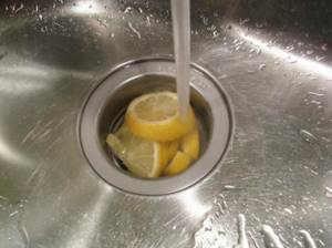 Сок лимона для удаления засора