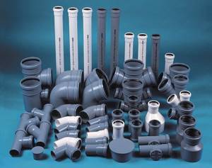 Range of shaped products for sewer systems