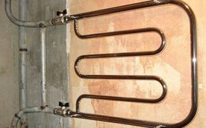 How to install a heated towel rail with your own hands