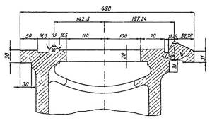 Bed of screw-cutting lathe DIP-300 (1d63a)
