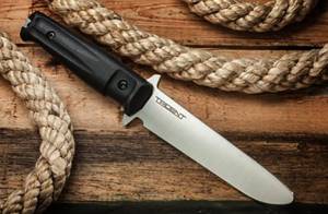 Stylish knife with steel 40x13
