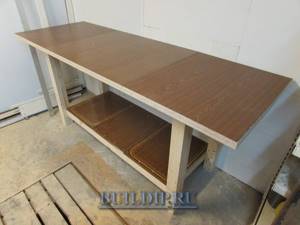 Do-it-yourself carpentry workbench - photo 22.