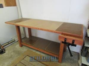 Do-it-yourself carpentry workbench - photo 27.