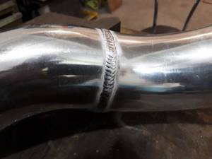 Welding stainless steel to aluminum