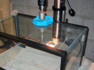drilling with copper wire