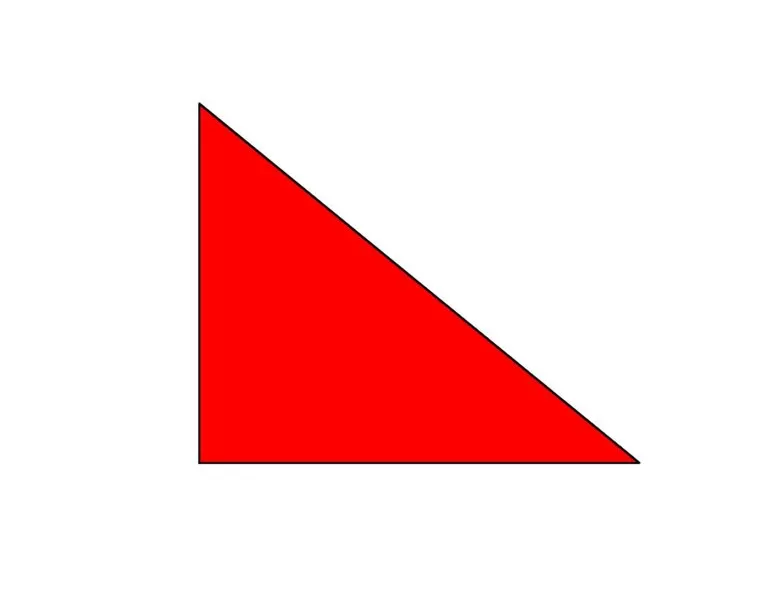 Properties of a right triangle