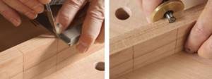 Tongue-and-groove technology for joining wood