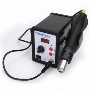 Hot air guns for soldering radio components