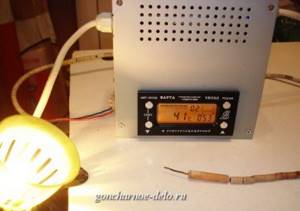 Do-it-yourself thermostat for a muffle furnace