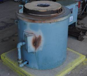 DIY crucible induction furnace