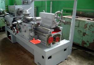 lathe 1k62d at the factory