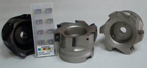 Indexable face milling cutters