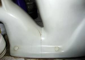 Crack in the toilet, how to fix a crack in the plumbing with your own hands