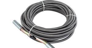 Cable for cleaning sewer pipes, types of device and how to use it, how to make it yourself