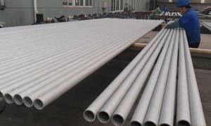 Stainless steel boiler pipe KVD 57x4, length 6.5 meters