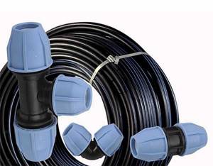 HDPE pipes for water supply systems are produced in coils or in sections (depending on the diameter)