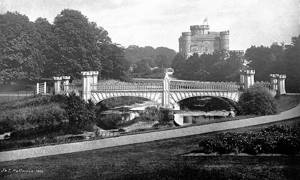 Eglinton Tournament Bridge (completed c. 1845), North Ayrshire, Scotland, built of cast iron
