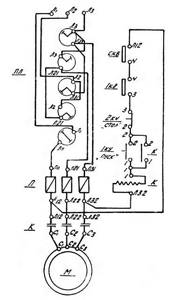TV-16 Electrical diagram of a screw-cutting lathe