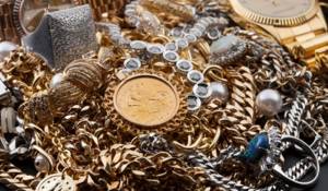 Jewelry made from precious metals