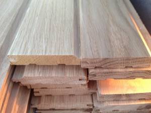 Oak paneling