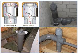 Vacuum valve or aerator for sewerage