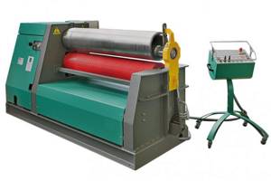 Double-roll hydraulic rollers