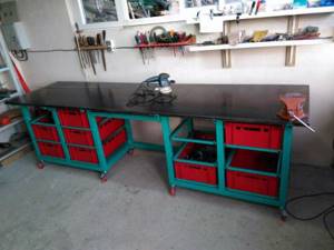 DIY workbench - how to make a multifunctional workbench for metalwork