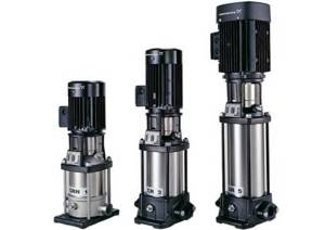 Vertical centrifugal pumps with normal suction for baseplate mounting