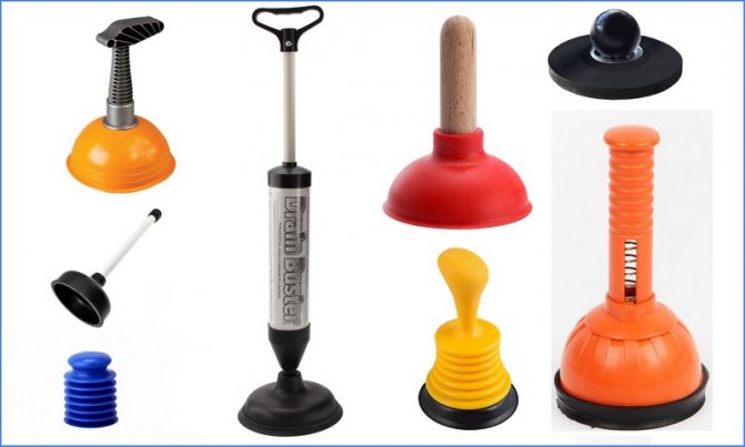 types of plungers