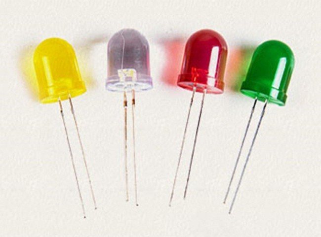 Appearance of diodes