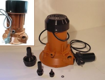 Agidel water pump for vertical installation