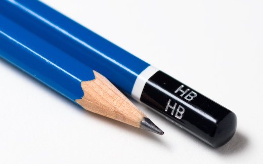 All about the softness and hardness of pencils - HB pencil - photo