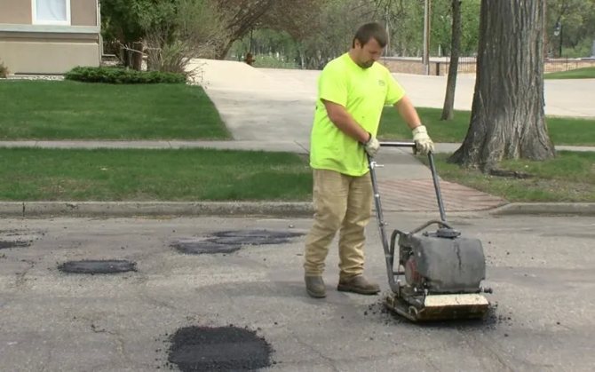 Road patching