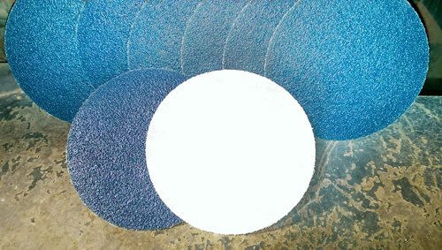 Зачистные фибровые круги на липучке siatop