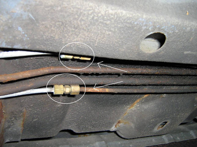 Do-it-yourself brake pipe replacement